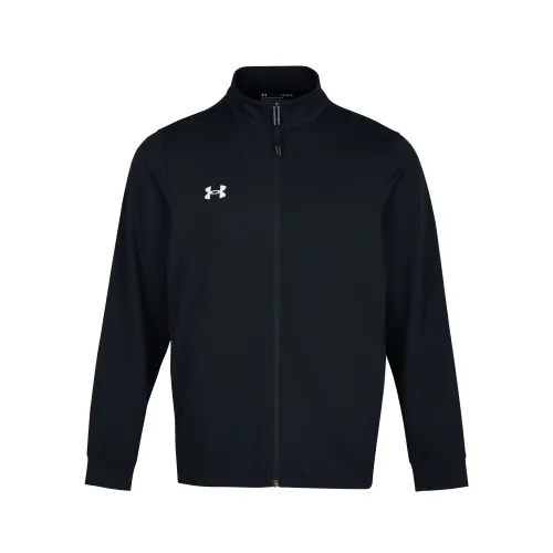 Under Armour Knitted Fabric Stand Collar Jacket Unisex Black