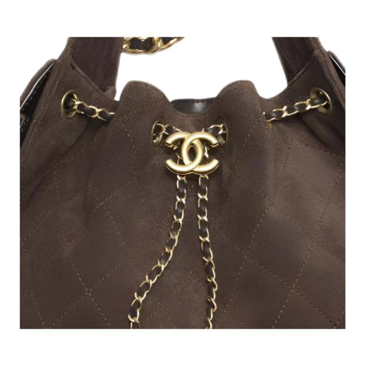 Женская сумка Chanel 25Bag 25K (темно-коричневый) — фото 5