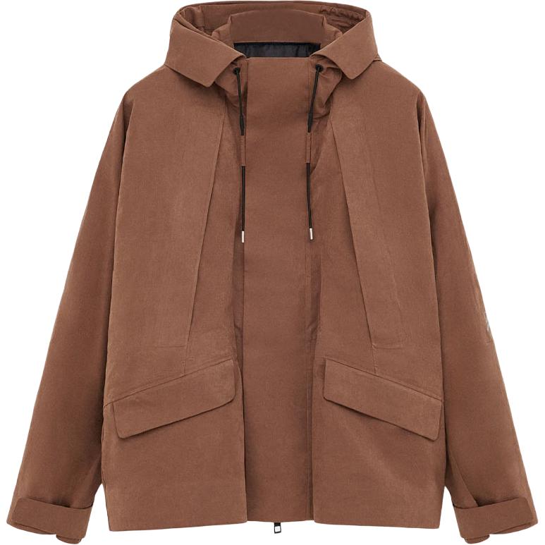 Пальто LOEWE x On Tech Cotton Parka (бежевое)