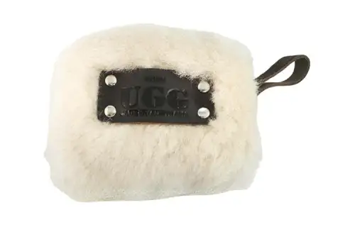 UGG Shearling Camera Bag Coin Purse Women's Chestnut