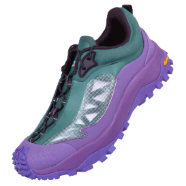 CGX Cushioning Slip Resistant Abrasion Resistant Breathable Lightweight Low top Outdoor Shoes Women’s Cyan Green Purple