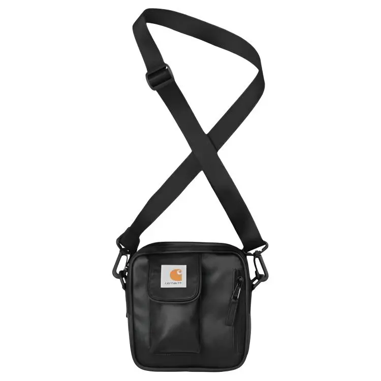 Carhartt WIP ESSENTIALS Canvas Crossbody Bags Unisex Black