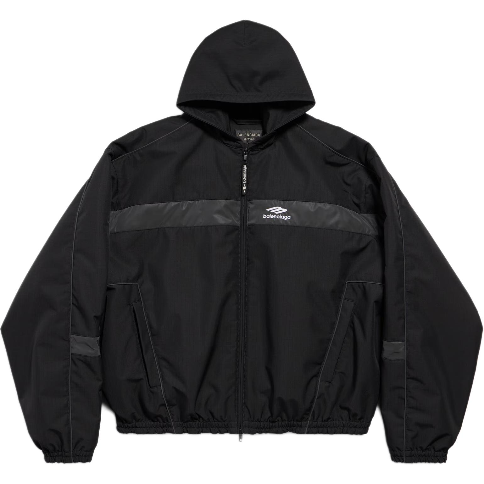 Мужская куртка Balenciaga Balenciaga FW25 SKIWEAR (черная)