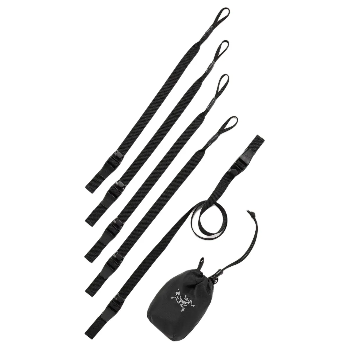 Arc'teryx Oloss Nylon Bag Straps Unisex Black