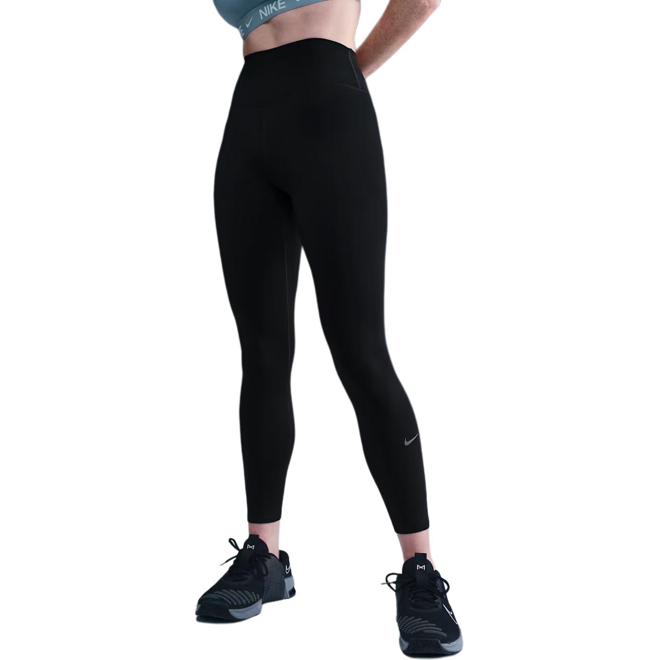 Женские штаны Nike Therma-FIT one Swoosh (черные)