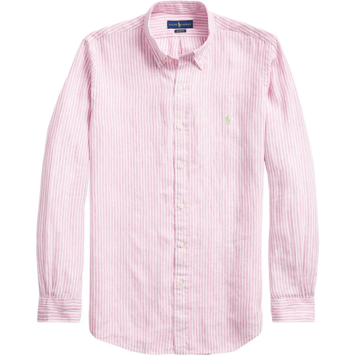 Polo Ralph Lauren Shirts Men's Pink Lapel Moderate Other