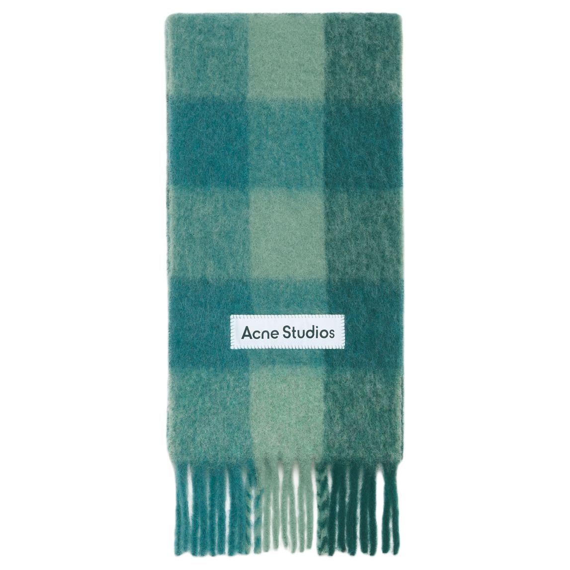 Шарф Acne Acne Studios (сине-серый)