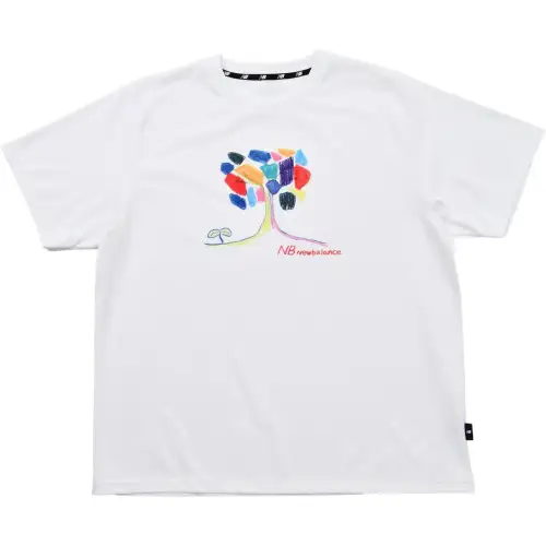 New Balance New Balance Paralym Art 9BOX T Shirt Men's White