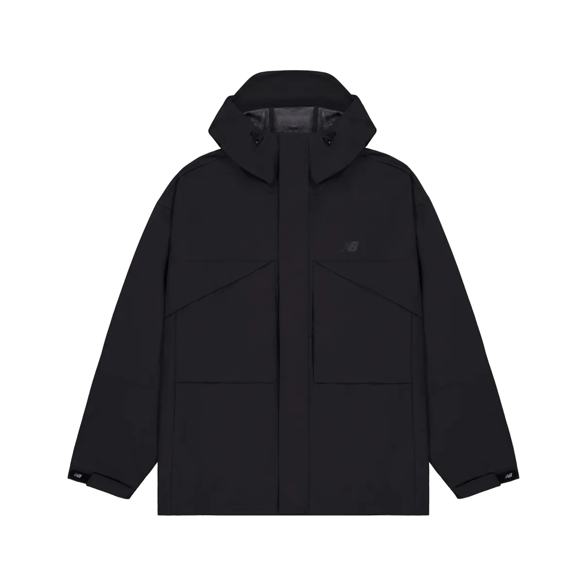 New Balance Jackets Men's Black Hooded (Non-detachable) Moderate
