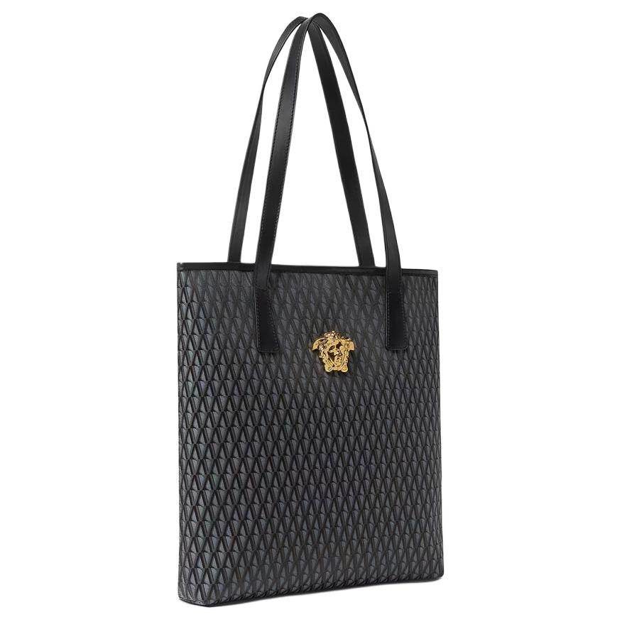 Мужская сумка Versace La Medusa Tote (черная) — фото 2