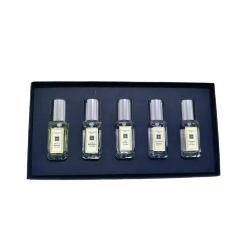 Jo Malone five-piece sample set blue wind chime + English pear and freesia + peony and blush suede + sage and sea salt + blackberry and bay leaf cologne series perfume set 9ml*5 for my girlfriend