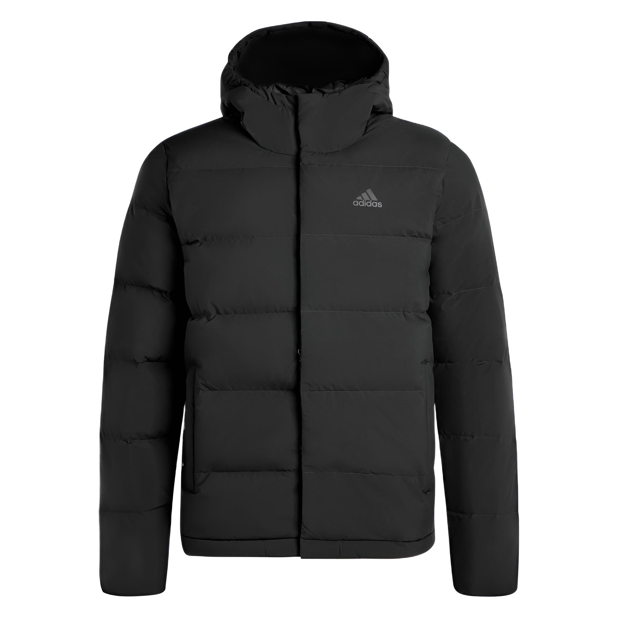 Мужская куртка adidas Helionic HOODED (черная)