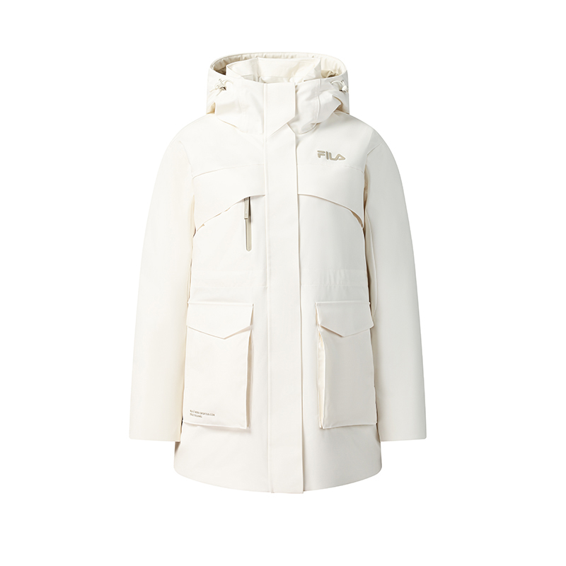 Женский пуховик Fila FILA ORIGINALE (белый)
