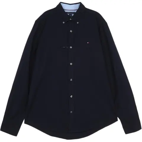 Tommy Hilfiger Shirts Men's Pointed Collar Moderate Shirt