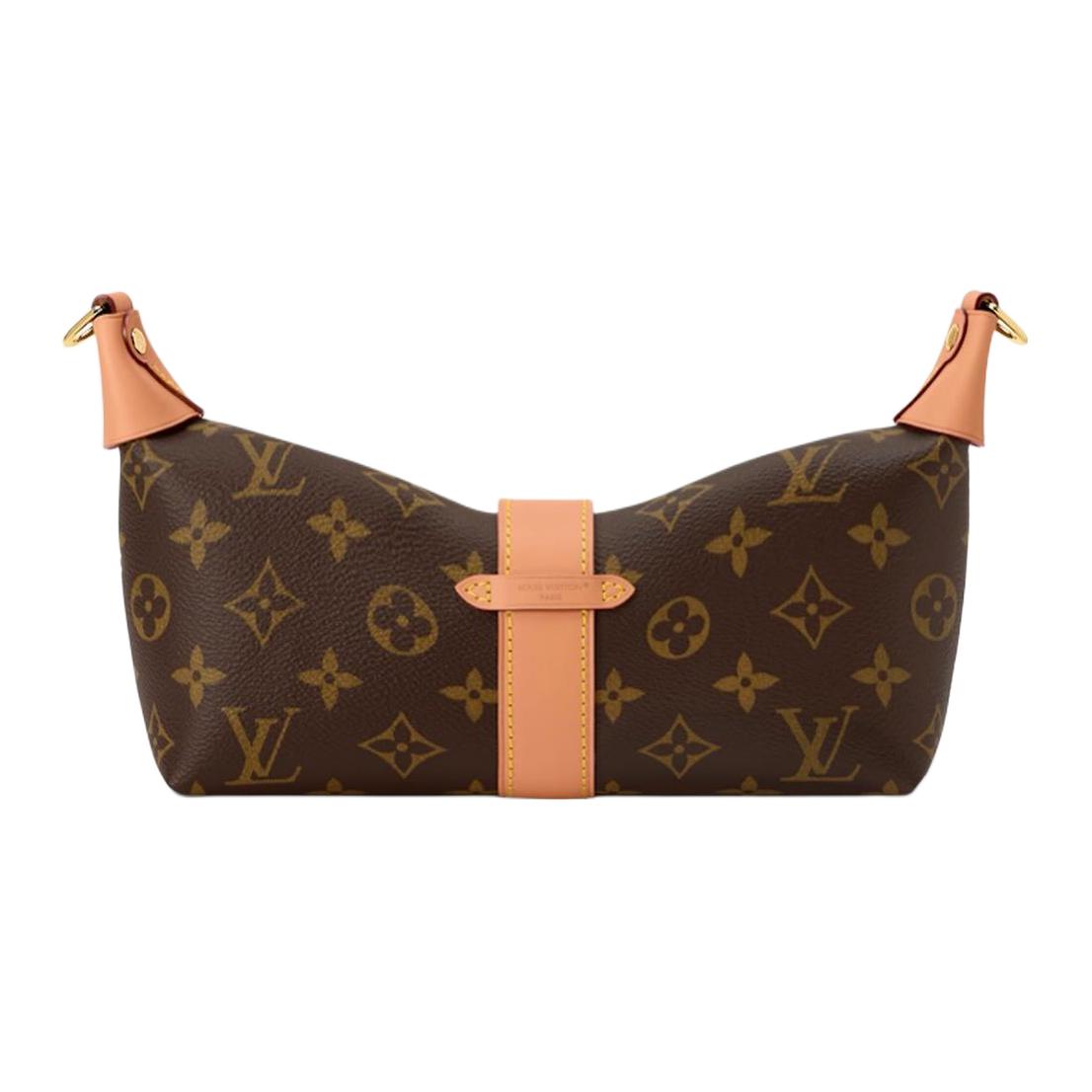 Женская сумка Louis Vuitton POCHETTE MIA (коричневая) — фото 3