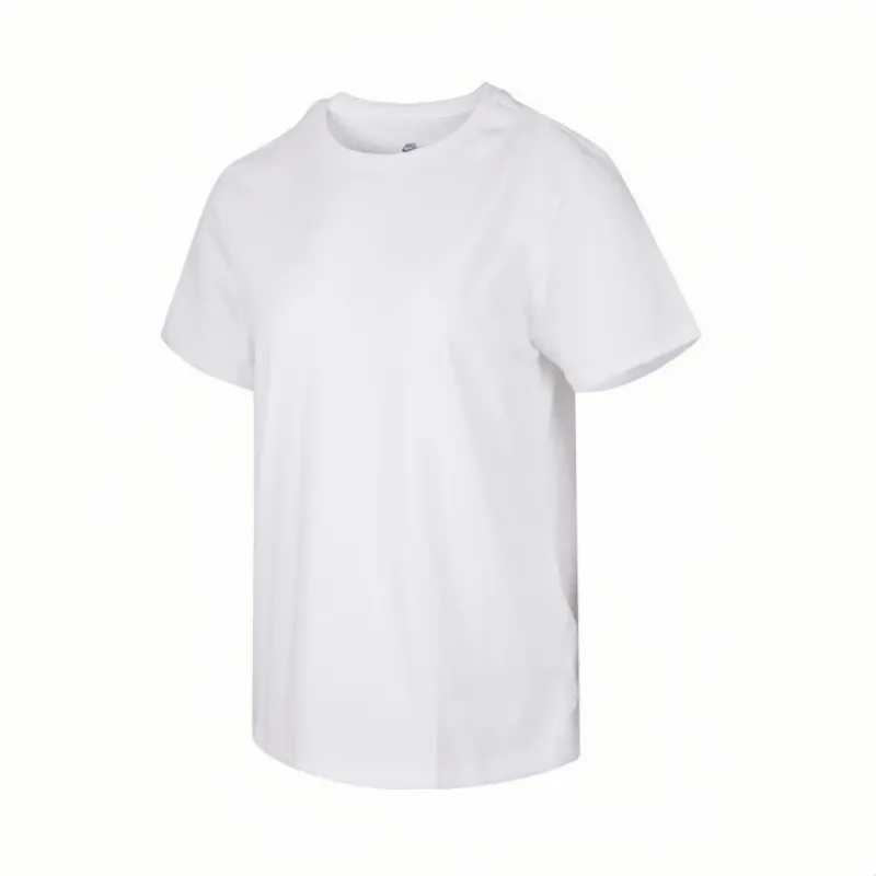 Nike T-Shirts Women's White Crew Neck Moderate