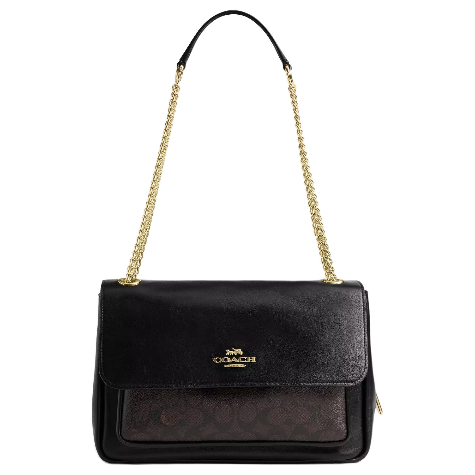 Женская сумка COACH Elodie 29 (худи-ореховая /)