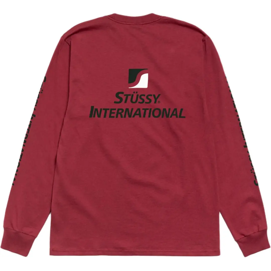 Stussy Holiday FW25 STÜSSY INTERNATIONAL LS TEE T Shirt Unisex