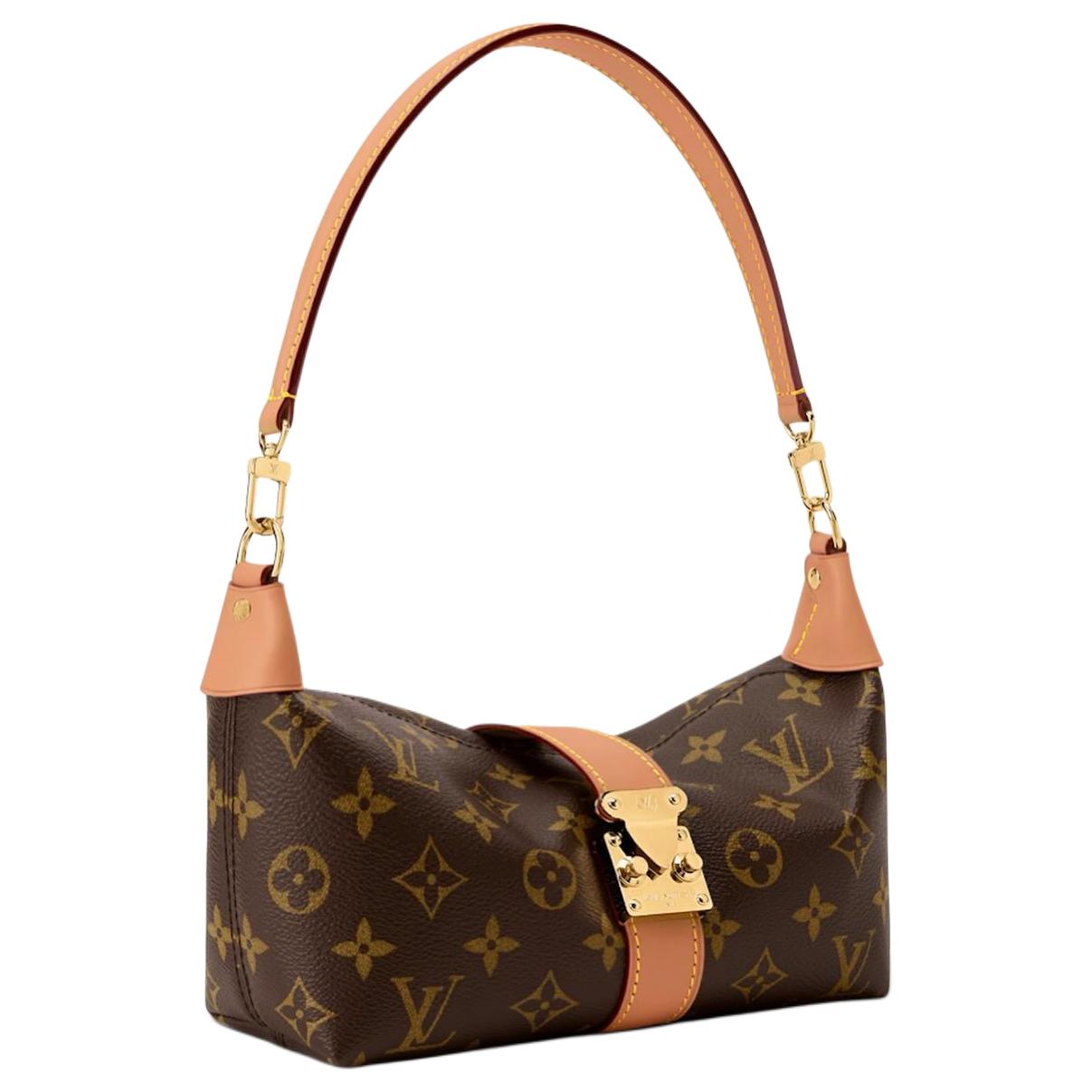 Женская сумка Louis Vuitton POCHETTE MIA (коричневая) — фото 2