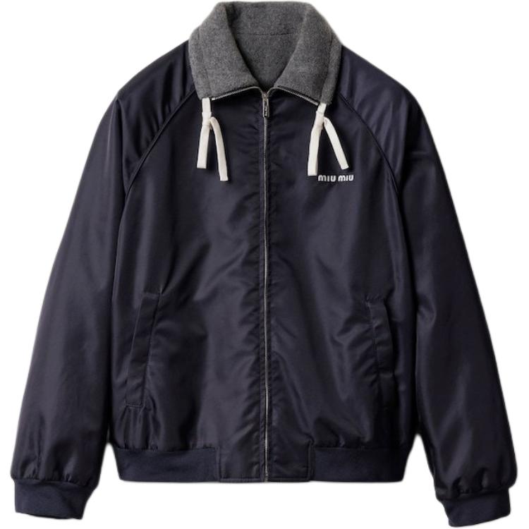 Женская куртка MIU Reversible Bomber (черная)