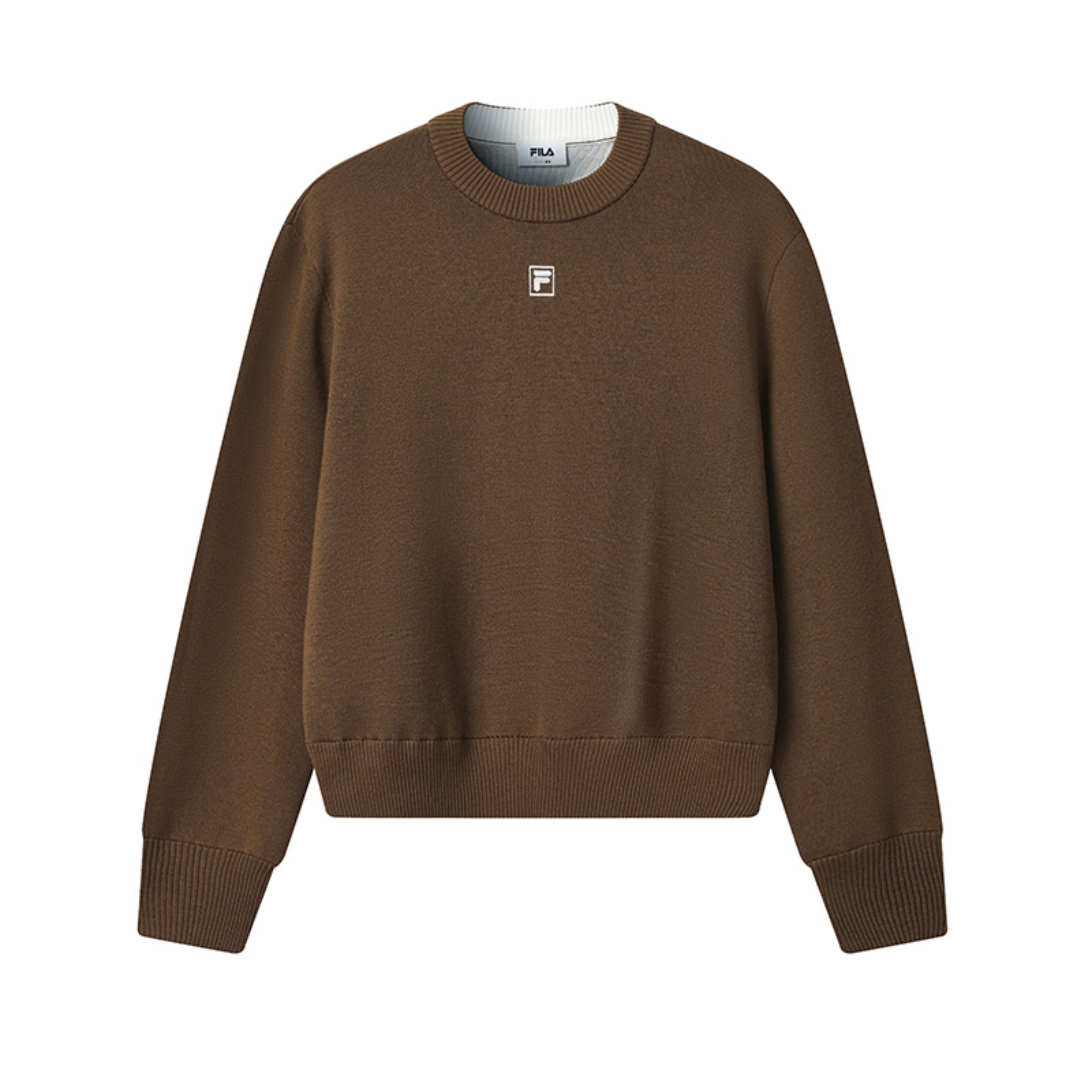 Женский свитер Fila Emerald Knitwear (коричневый)