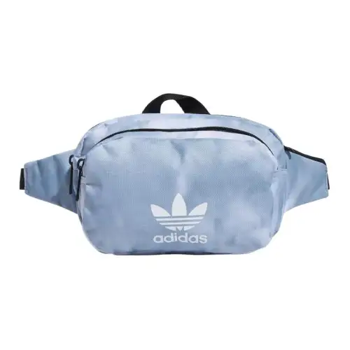 Adidas Originals Double Layer Polyester Fanny Pack Regular Unisex Blue