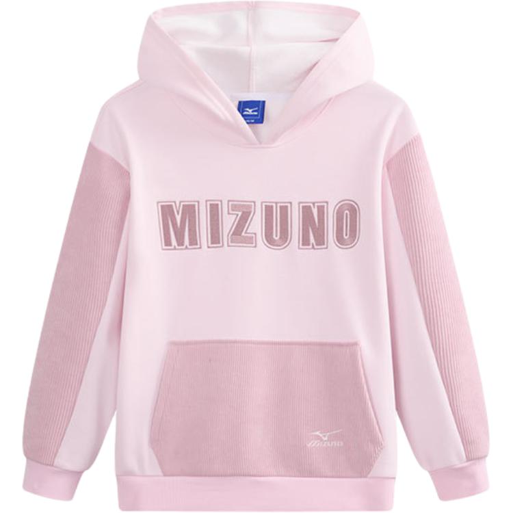 Детское худи Mizuno LOGO (черное)