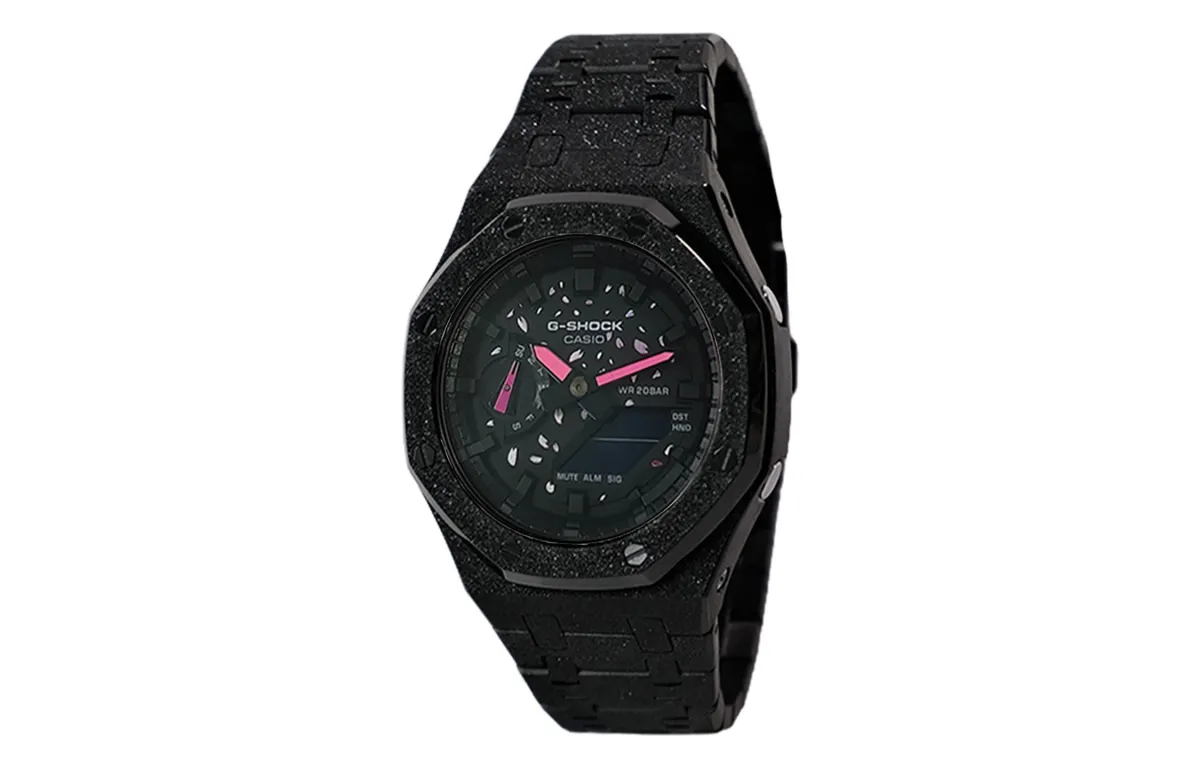 CASIO Custom Collection GA2100 Collection Quartz Movement Stainless Steel Strap Watch Men's Watches