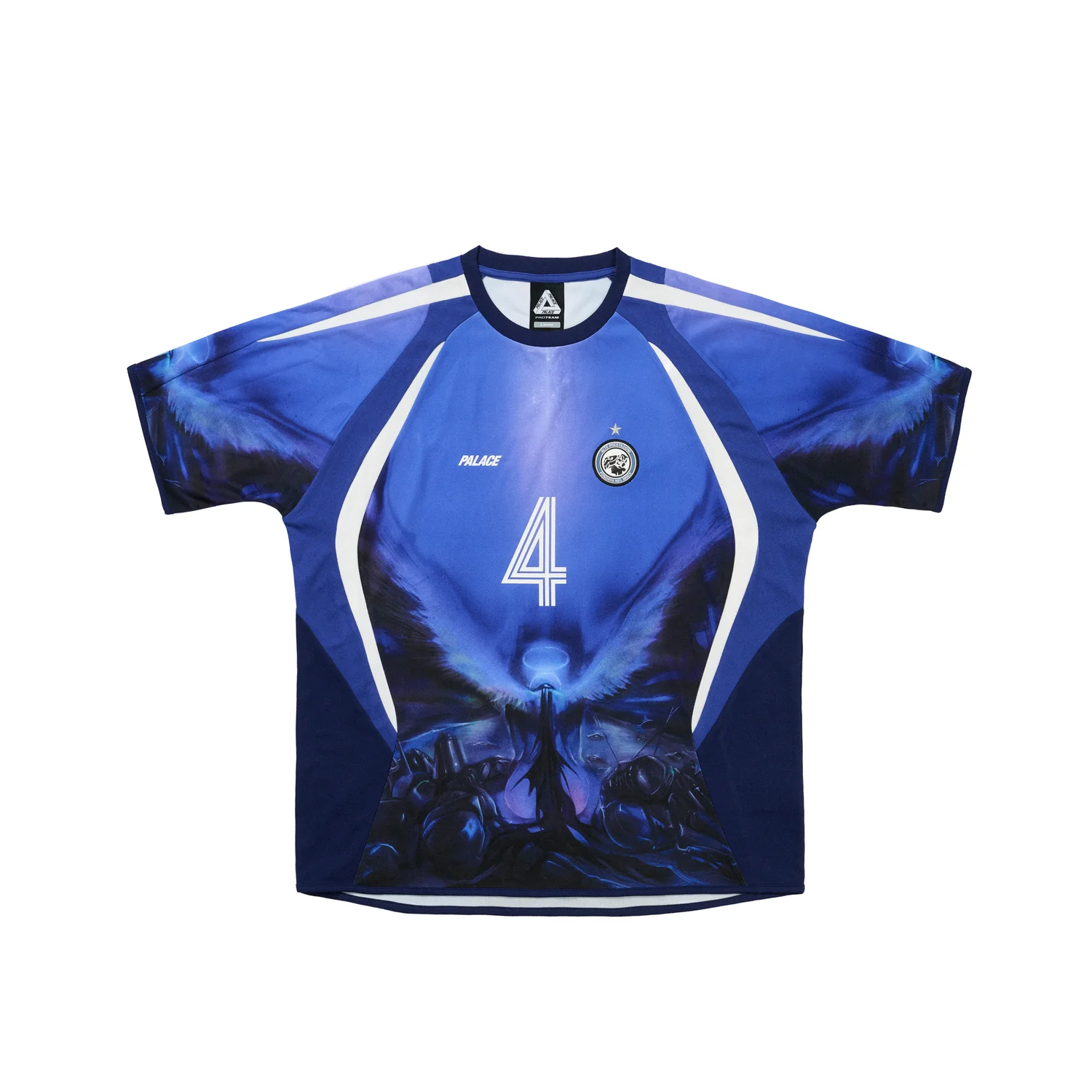 Футболка Palace Phantasy Jersey (сине-белая)