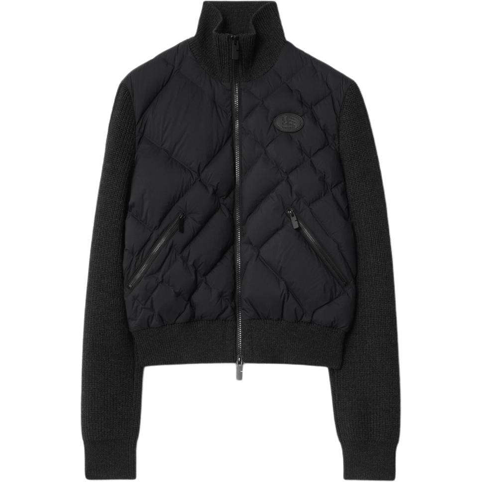 Женский пуховик Burberry (черный)