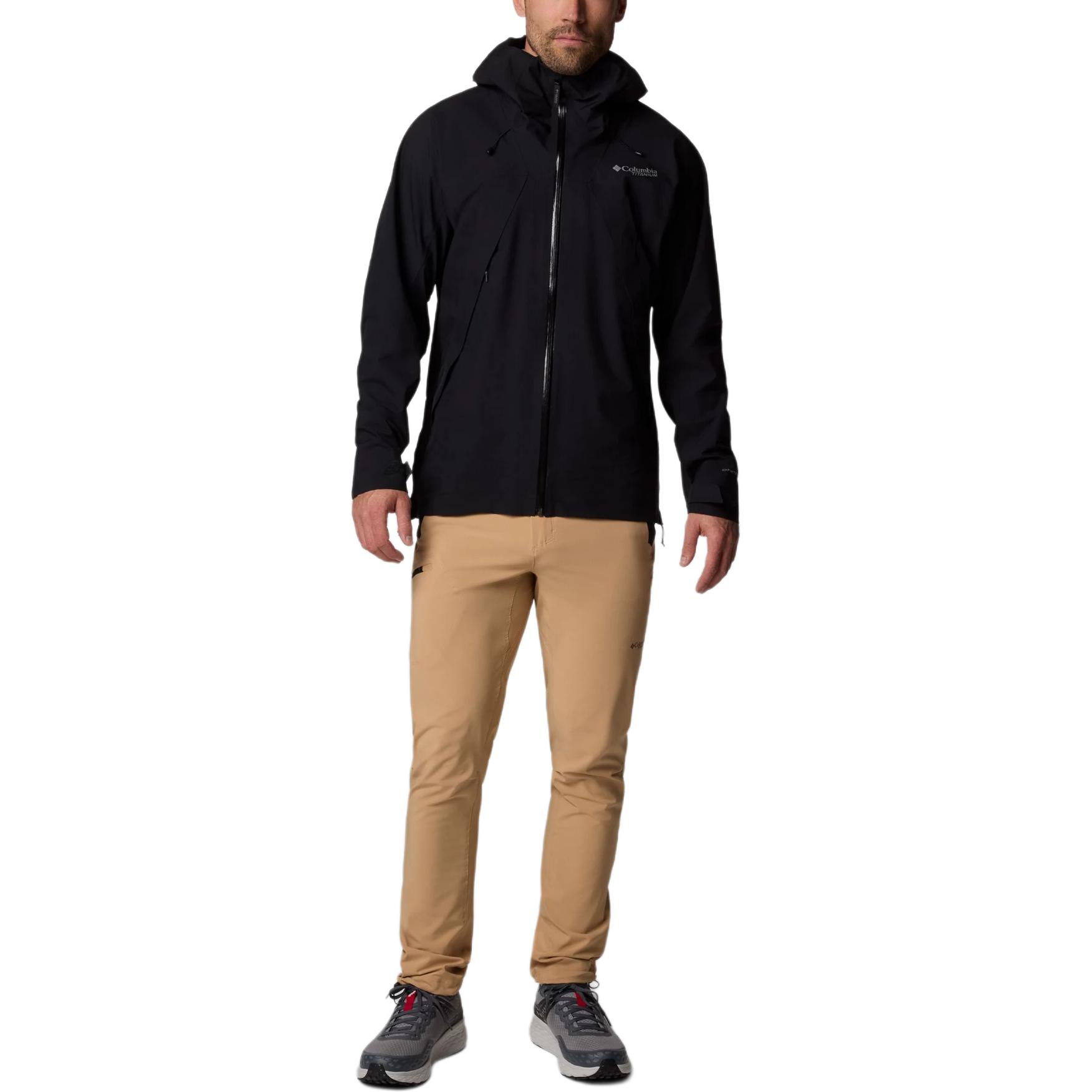 Columbia Columbia Northwest Explorer™ 3L Omni-Tech™ Hiking Windproof Waterproof Breathable Warm Hooded Long Sleeve Jacket Men's