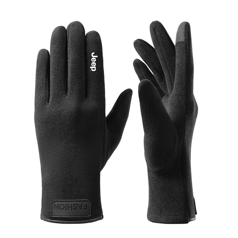 Мужские перчатки Jeep (черные)