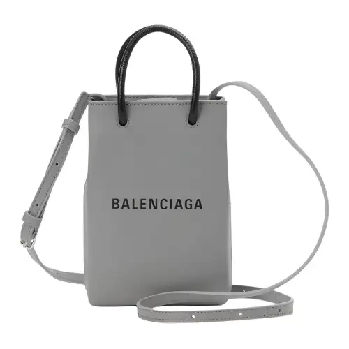 Balenciaga Logo Printed Phone Holder