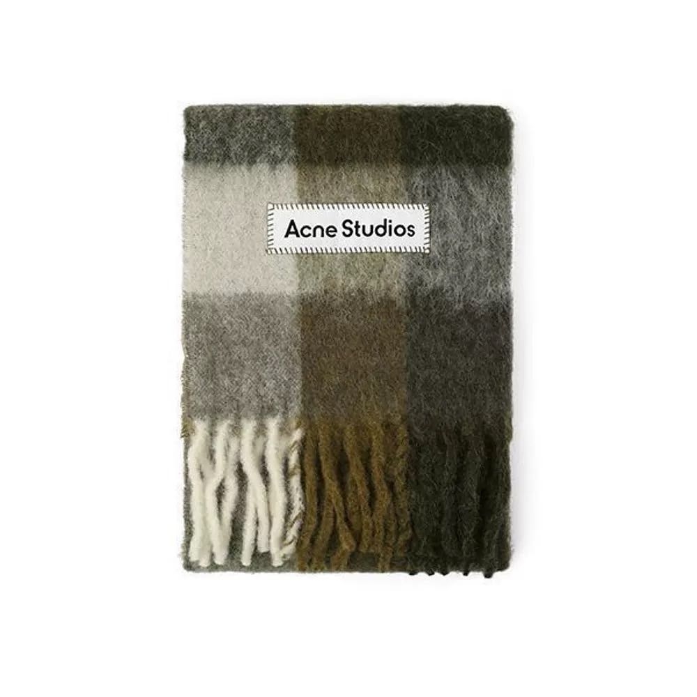 Шарф Acne Acne Studios (серый)