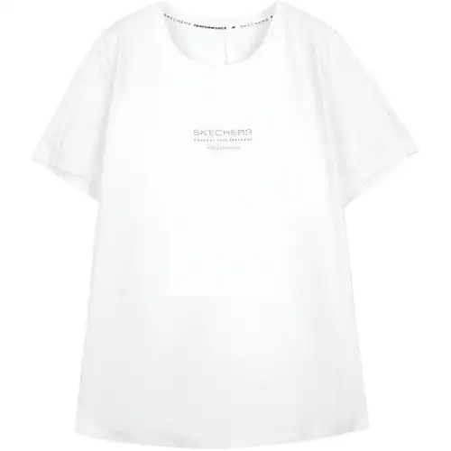 Skechers Sports Collection Drop Shoulder Sleeve T Shirt Women's