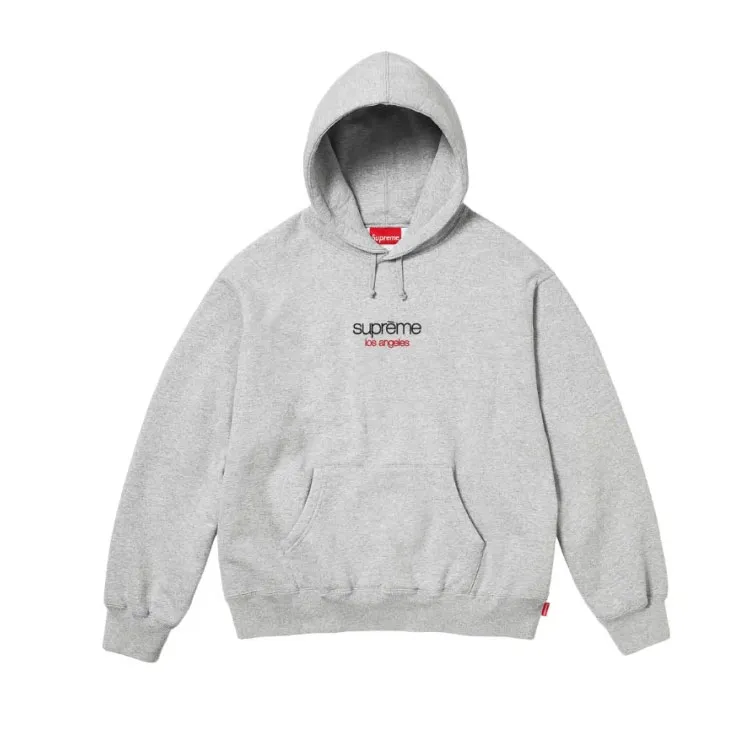 Supreme x Swarovski motion-logo hoodie