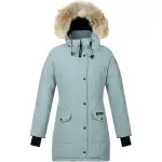 Canada Goose Women's Trillium Parka Heritage Jacket Classic Fit Stormy Sky