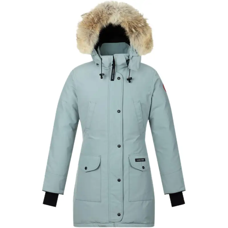 Canada Goose Women's Trillium Parka Heritage Jacket Classic Fit Stormy Sky