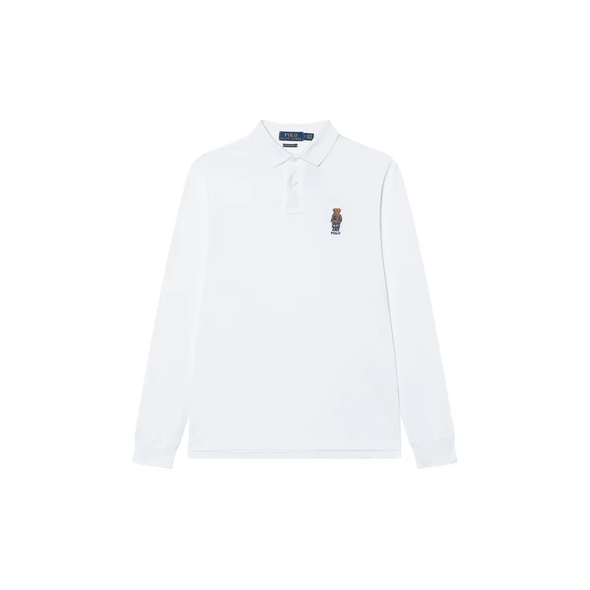 Polo Ralph Lauren Polo Bear Polo Shirt Custom Slim Fit Men's White