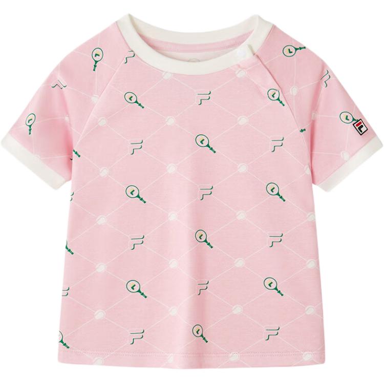 Футболка Fila (бело-черная)