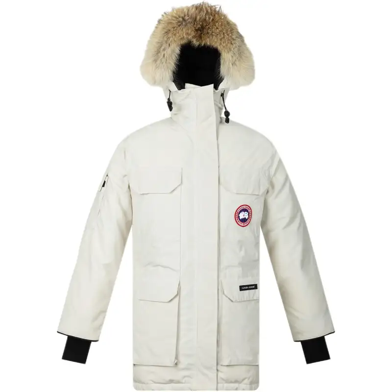 Canada Goose Women's Expedition Heritage Parka Jacket Classic Fit Early Light