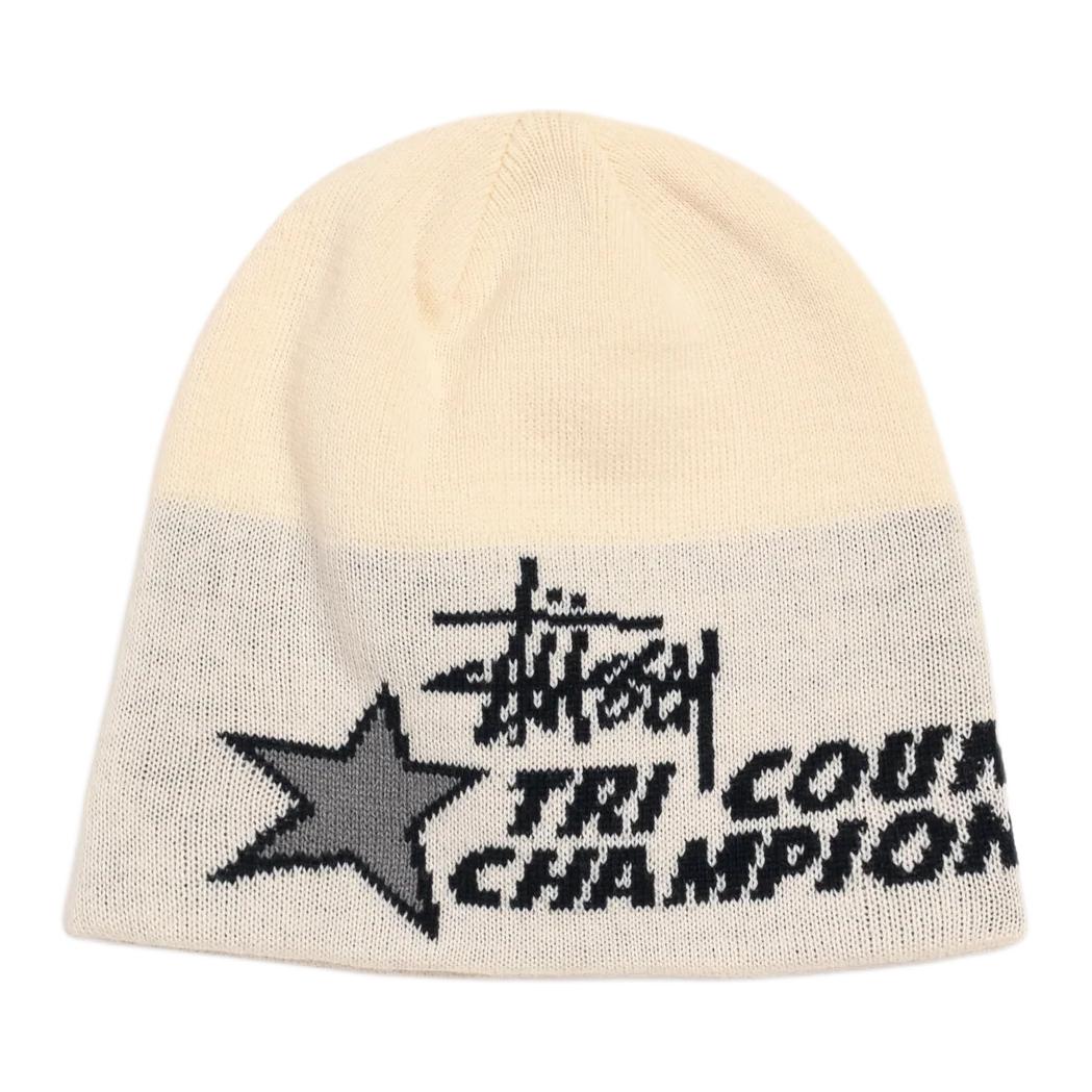 Шапка Stussy (черно-серо-бело-зеленая) — фото 5