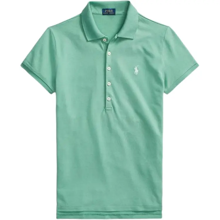 Polo Ralph Lauren FW22 Polo Shirt Slim Fit Women's Green