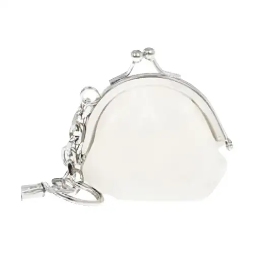 Maison Margiela Calfskin Wallet Coin Purse Mini Women's White