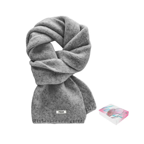PEAK Acrylic Knit Scarves Unisex