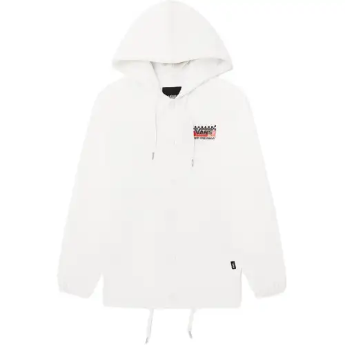 Vans Jackets Unisex White Hooded Moderate Workwear