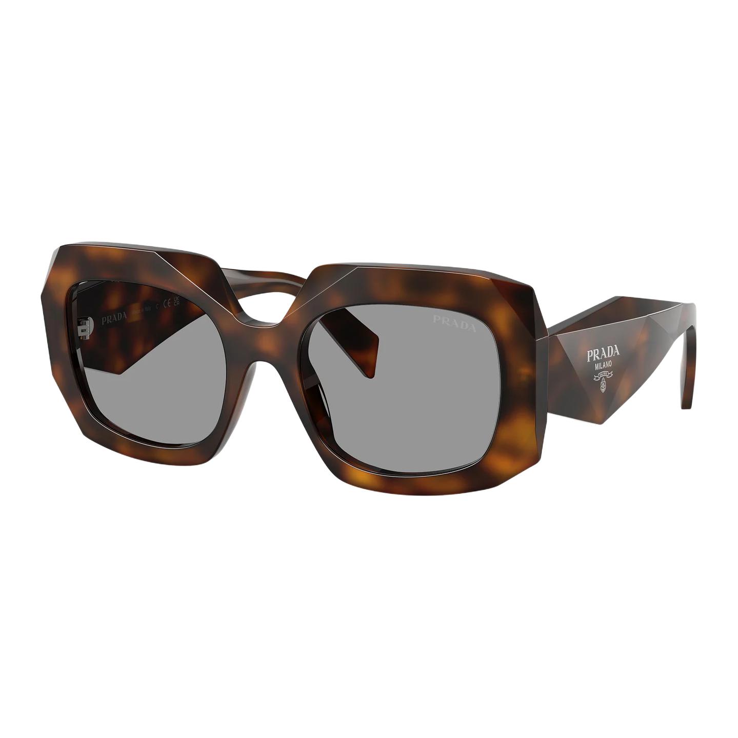 Женские очки Prada Design (коричневые)