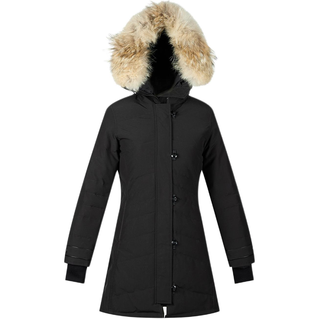 Женская парка Canada Goose Lorette Fusion Fit (черная)