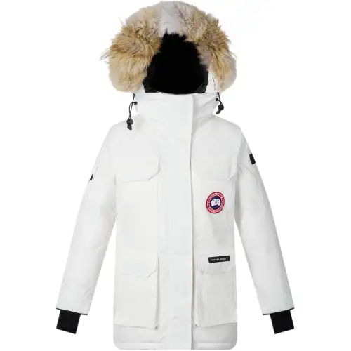 Canada Goose Expedition Collection Down Jacket Women's Beichen White