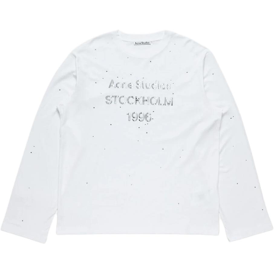 Футболка Acne Acne Studios FW25 1996 T (белый)